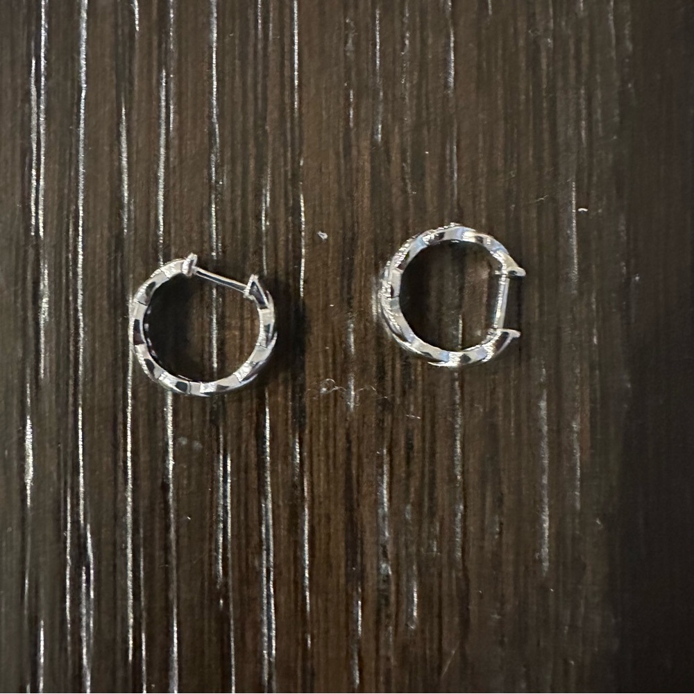 Diamond Swirl Earrings
